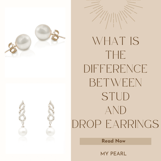  What is the difference between stud and drop earrings