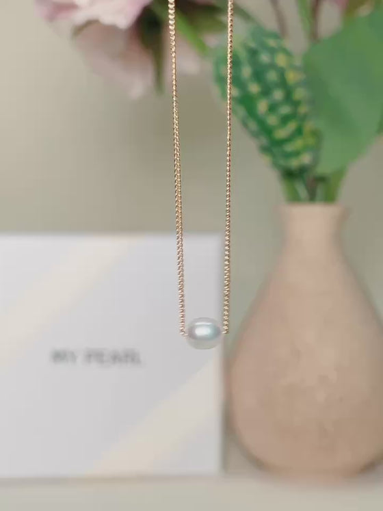 Simple Pearl Necklace for Wedding