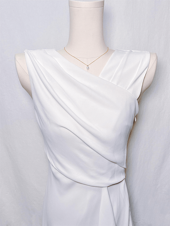Bridal Teardrop Pearl Necklace
