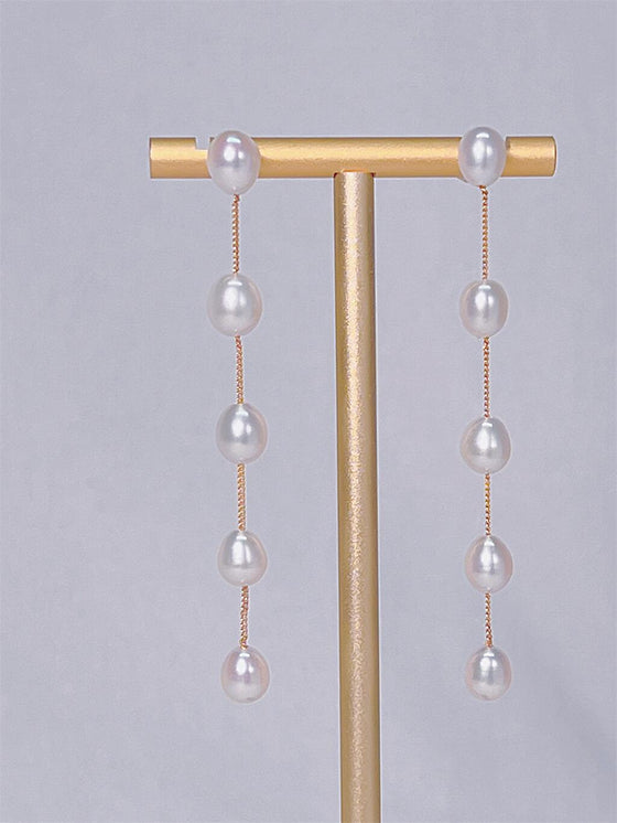 Pearl Drop Earrings for Wedding