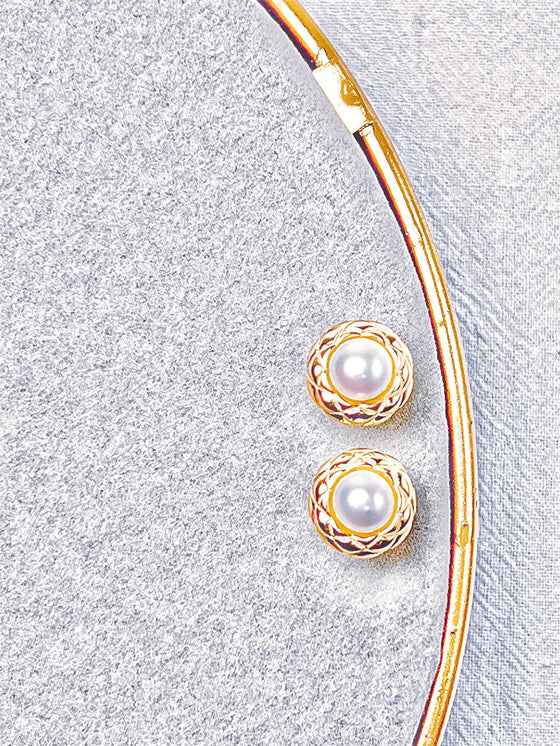 Pearl Wedding Earrings Vintage