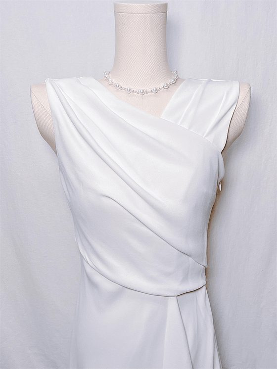 White Freshwater Pearl Choker Necklace