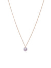 Dainty Single Pearl Necklace for Wedding