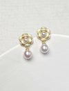 Pearl Hanging Earrings for Wedding